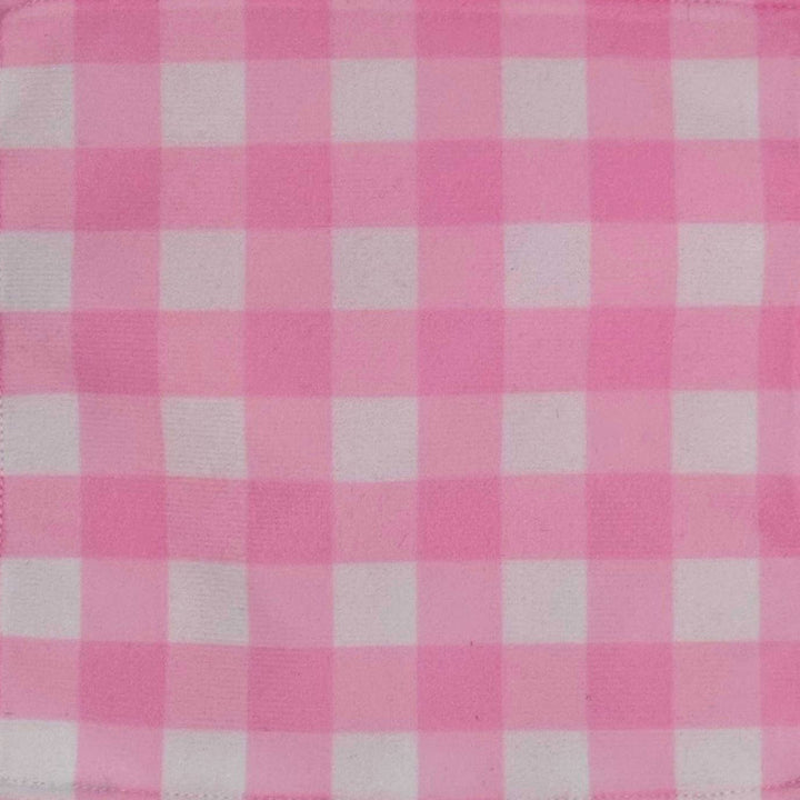 Baby Paper Crinkle Sensory Toy – Gingham Pink