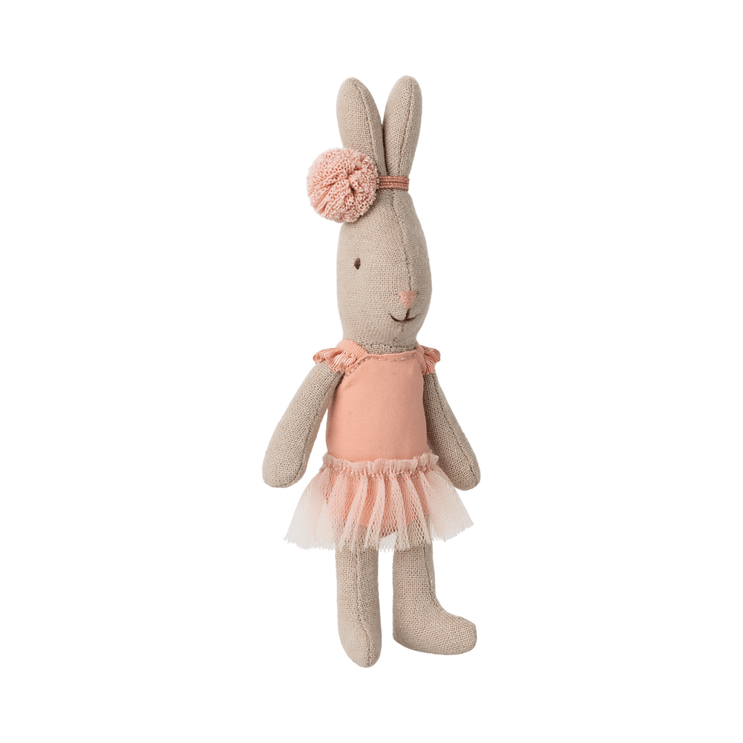 Maileg Rabbit Micro Ballet Suit & Skirt Rose Cute Plush Toy The Natural Baby Company Maileg Rabbit Micro Ballet Suit & Skirt Rose Cute Plush Toy The Natural Baby Company