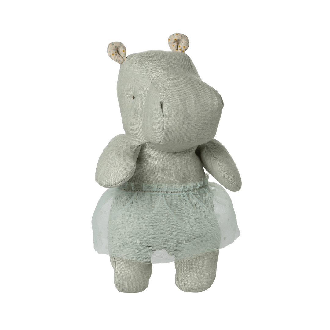 Maileg Safari friends, Hippo w. skirt, Small - Mint Dolls & Plush Toys Maileg
