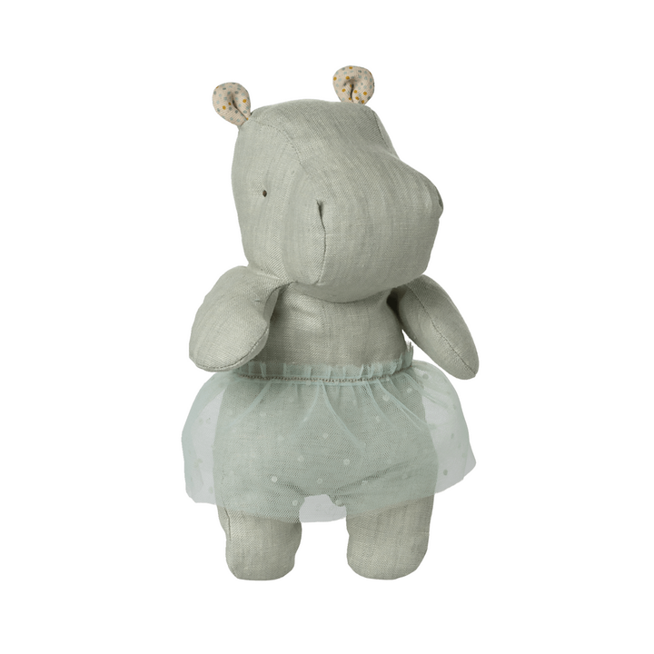 Maileg Safari friends, Hippo w. skirt, Small - Mint Dolls & Plush Toys Maileg