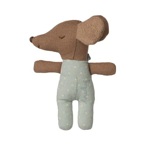 Maileg Sleepy Wakey Baby Mouse In Matchbox 2026- Blue