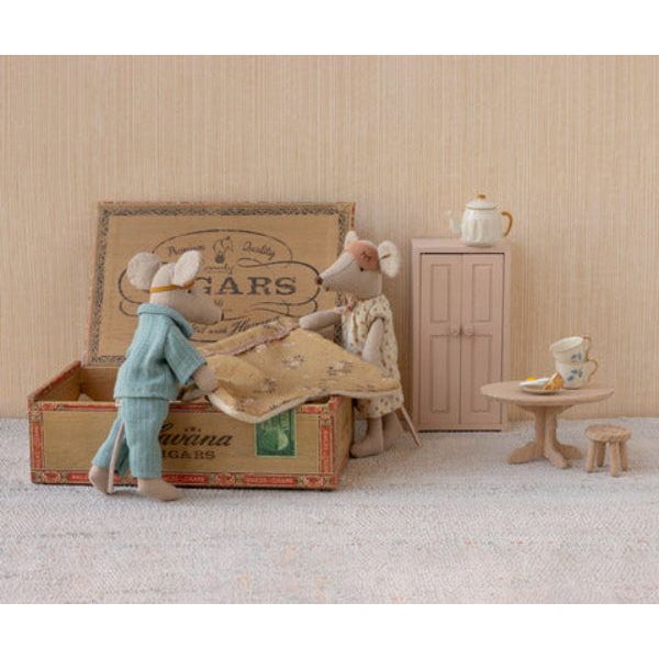 Maileg Mum & Dad In Cigar Box-2026 Mice Maileg