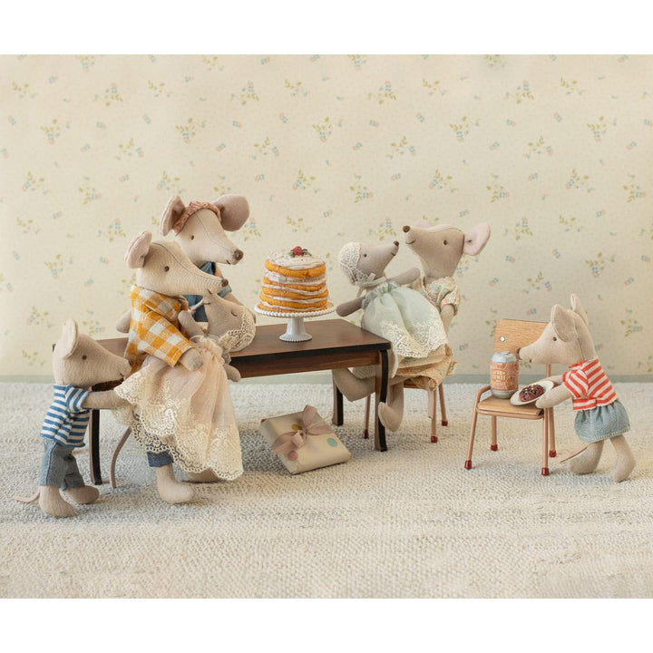 Maileg Baby mouse in gown - Mint Mice Maileg