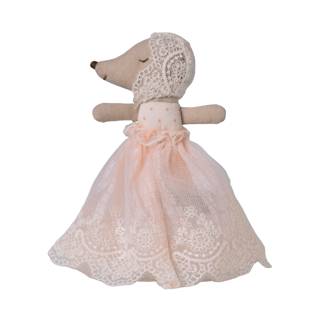 Maileg Baby mouse in gown - Powder Mice Maileg