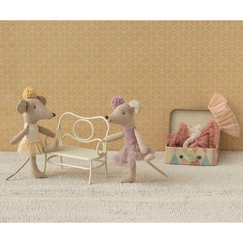 Maileg Ballerina Mouse, Little Sister-Off White Mice Maileg