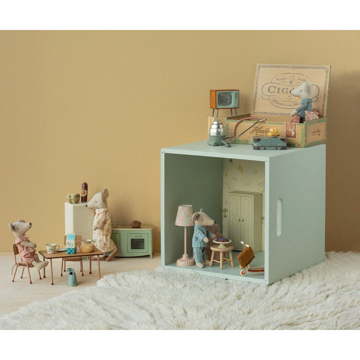 Maileg Grandma and Grandpa Mice in Cigarbox 26' Mice Maileg