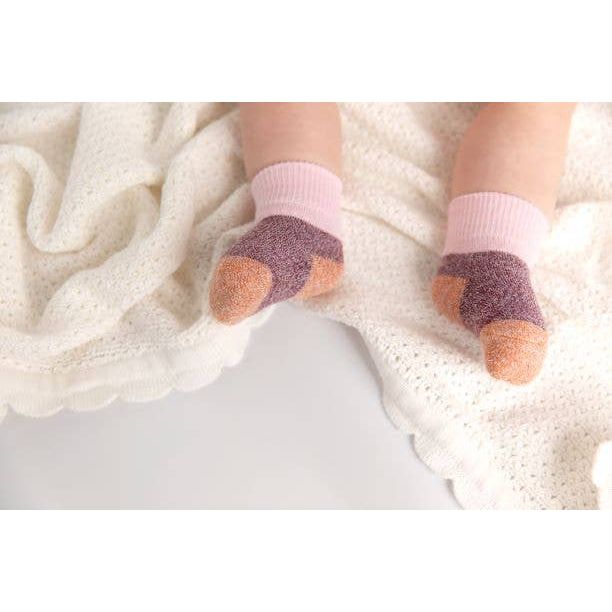 Squid Socks-Chelsea - Non-Slip Baby Socks Purple, Blue Cotton Socks Squid Socks
