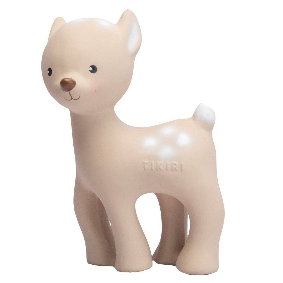 Tikiri Deer Teether, Rattle &amp; Bath Toy Pacifiers and Teething Tikiri