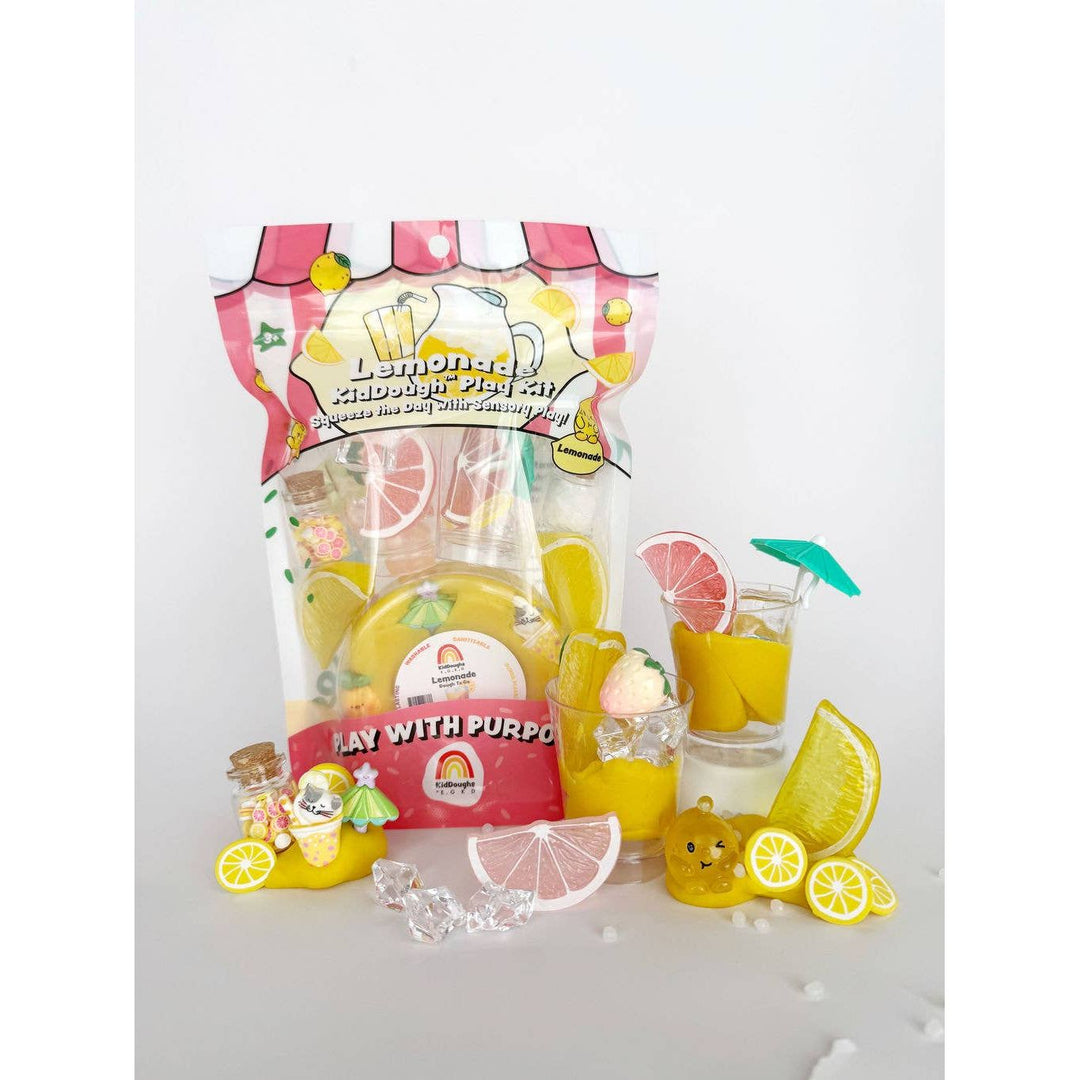 Earth Grown KidDough Lemonade KidDough Play Kit Clay/Dough EGKD