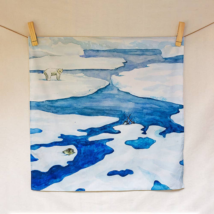 Wonderie Arctic Play Cloth – Eco-Friendly Organic Toy for Sensory Fun Play Mats The Wonderie - Organic Cotton Play Cloths