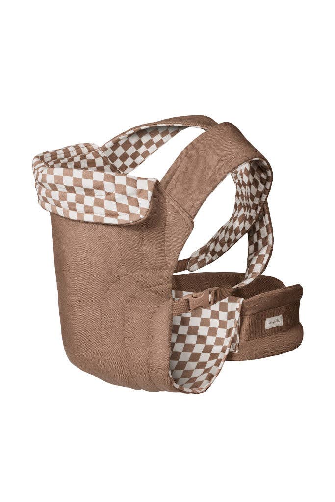 Solly Baby Almondine Chequer Soft Buckle Carrier