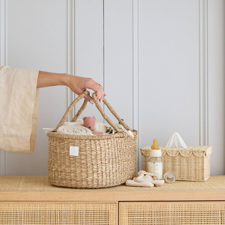 Bebe Bask Rosa diaper caddy Diaper Caddy Bebe Bask