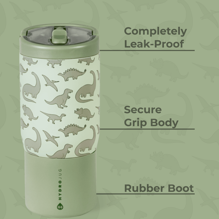 HydroJug Dinosaur 14oz Sport Water Bottle Water Bottles HydroJug