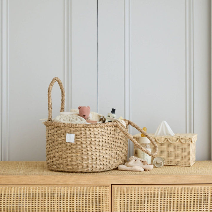 Bebe Bask Rosa diaper caddy Diaper Caddy Bebe Bask