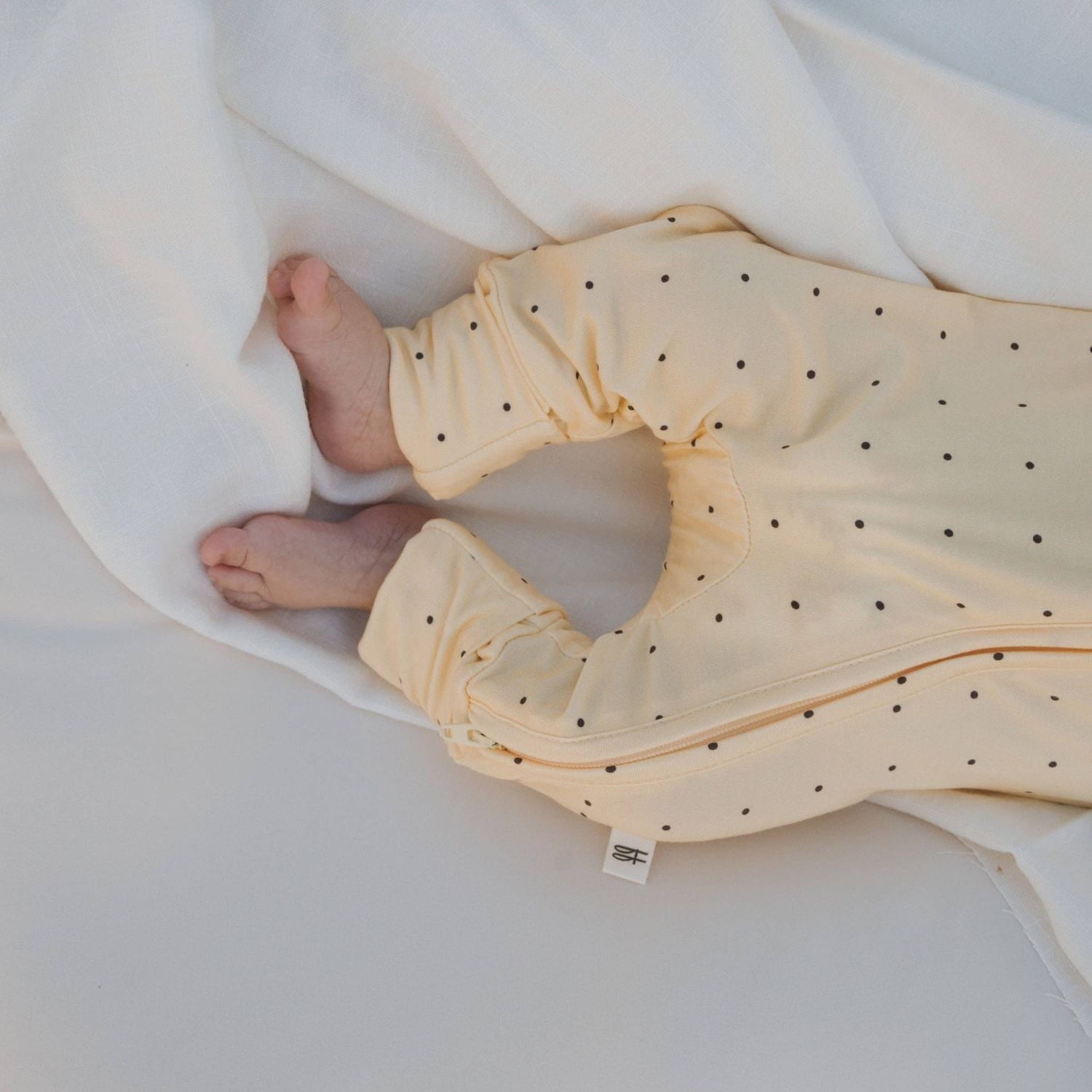 Forever French Baby - Bamboo Zip Pajamas - Veda Pajamas & Footies Forever French Baby