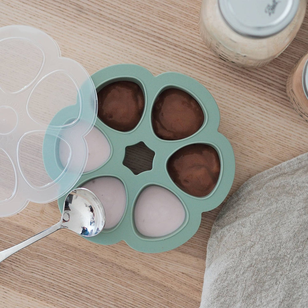 BEABA Multiportions™ 3oz Silicone Tray – Sage Feeding BEABA &amp; Childhome