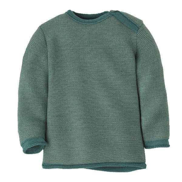 Disana 2025 Melange Pullover Tops & Bottoms Disana 3-6 months Eucalyptus-Jade