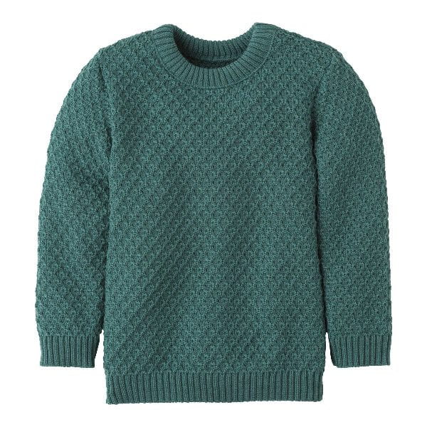 Disana 2025 Aran Wool Pullover Tops & Bottoms Disana 1-2 years Eucalyptus