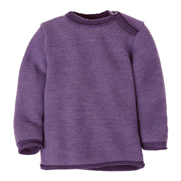 Disana 2025 Melange Pullover Tops & Bottoms Disana 3-6 months Aubergine