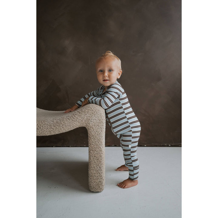 Forever French - Bamboo Zip Pajamas Dean Pajamas Forever French Baby