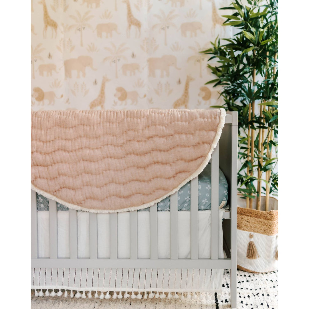 Crane Baby Ezra Quilted Playmat (Woodland) Baby Toys & Play Mats Crane Baby