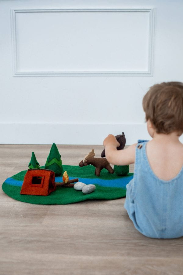 Nivas Woodland Camping Play Mat + Toys Play Mats Nivas