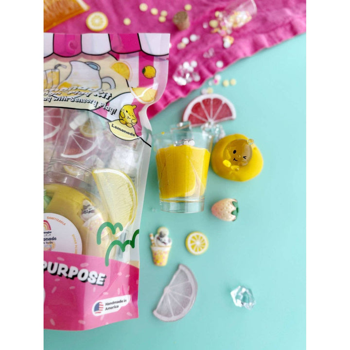 Earth Grown KidDough Lemonade KidDough Play Kit Clay/Dough EGKD