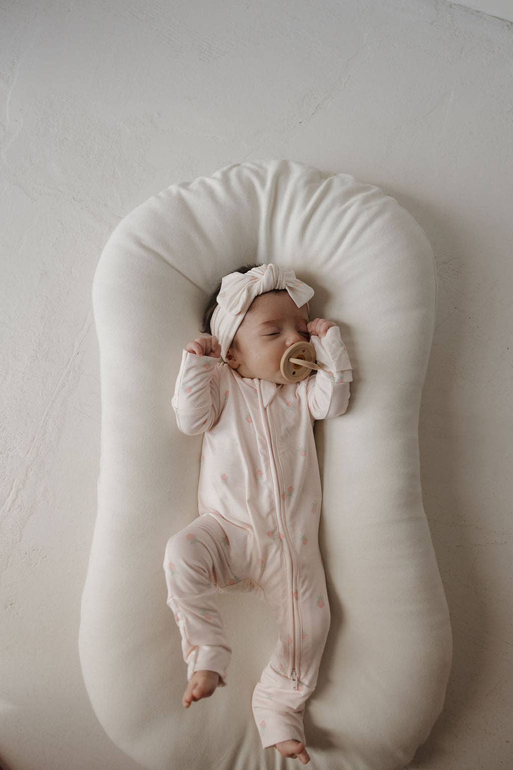 Forever French Baby - Bamboo Zip Pajamas | Rosie