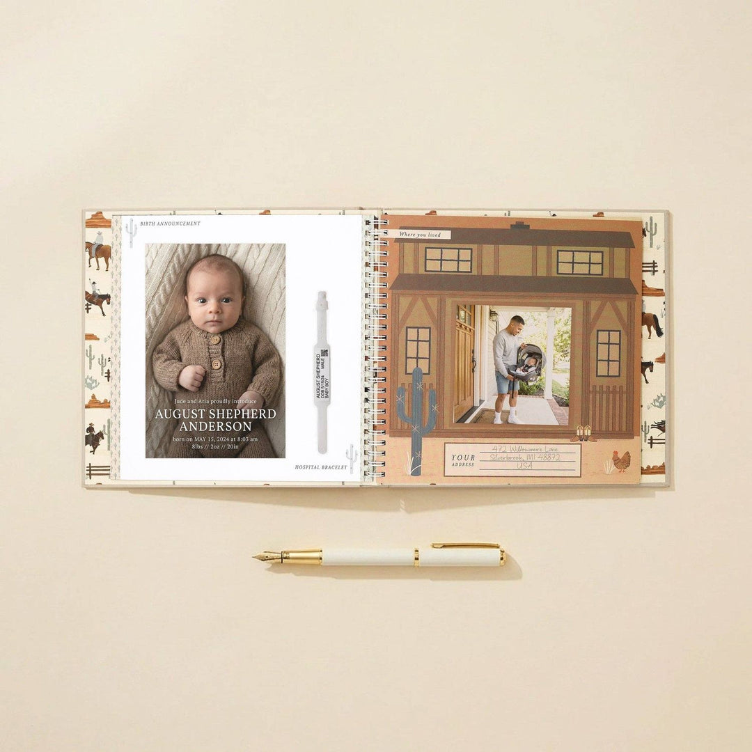 Lucy Darling My First Rodeo Baby Memory Book Lucy Darling