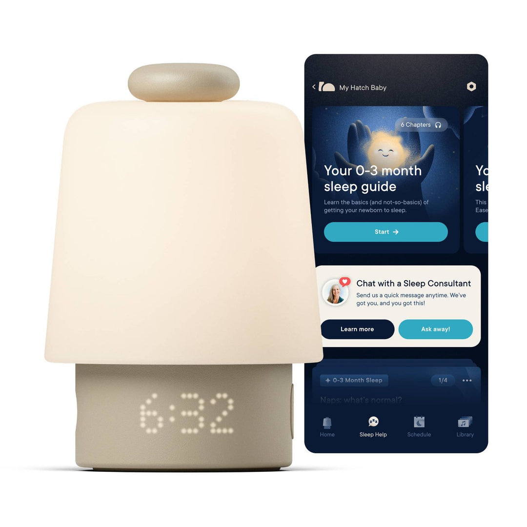 Hatch Baby Sleep Support, Sound Machine &amp; Night Light Sound Machine Hatch