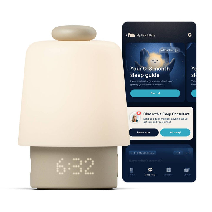 Hatch Baby Sleep Support, Sound Machine &amp; Night Light Sound Machine Hatch