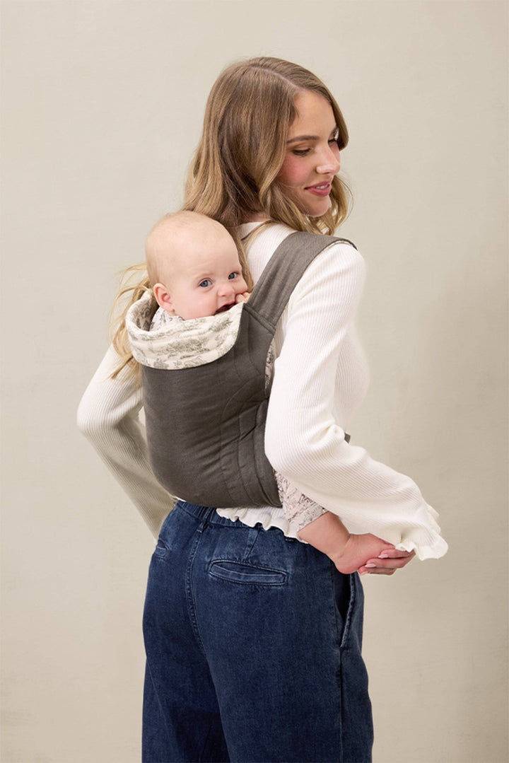 Solly Baby Charcoal Toile Soft Buckle Carrier