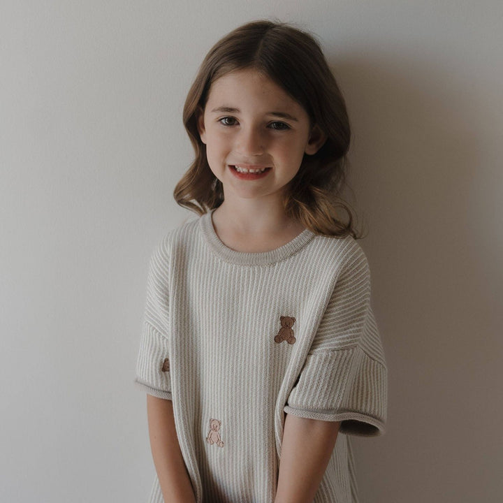 Knit Short Set | Teddy Forever French Baby