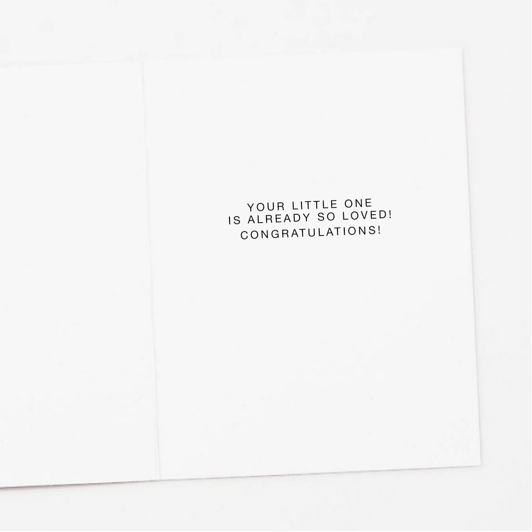 Smallest Things New Baby Greeting Card