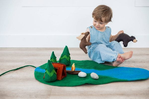 Nivas Woodland Camping Play Mat + Toys Play Mats Nivas