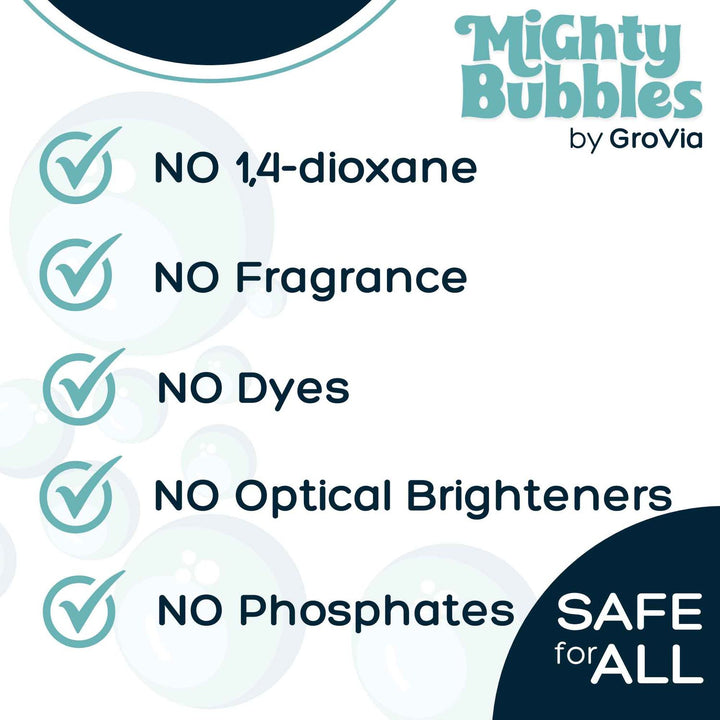 Grovia Mighty Bubbles Laundry Treatment 20 count Accessories &amp; Laundry GroVia