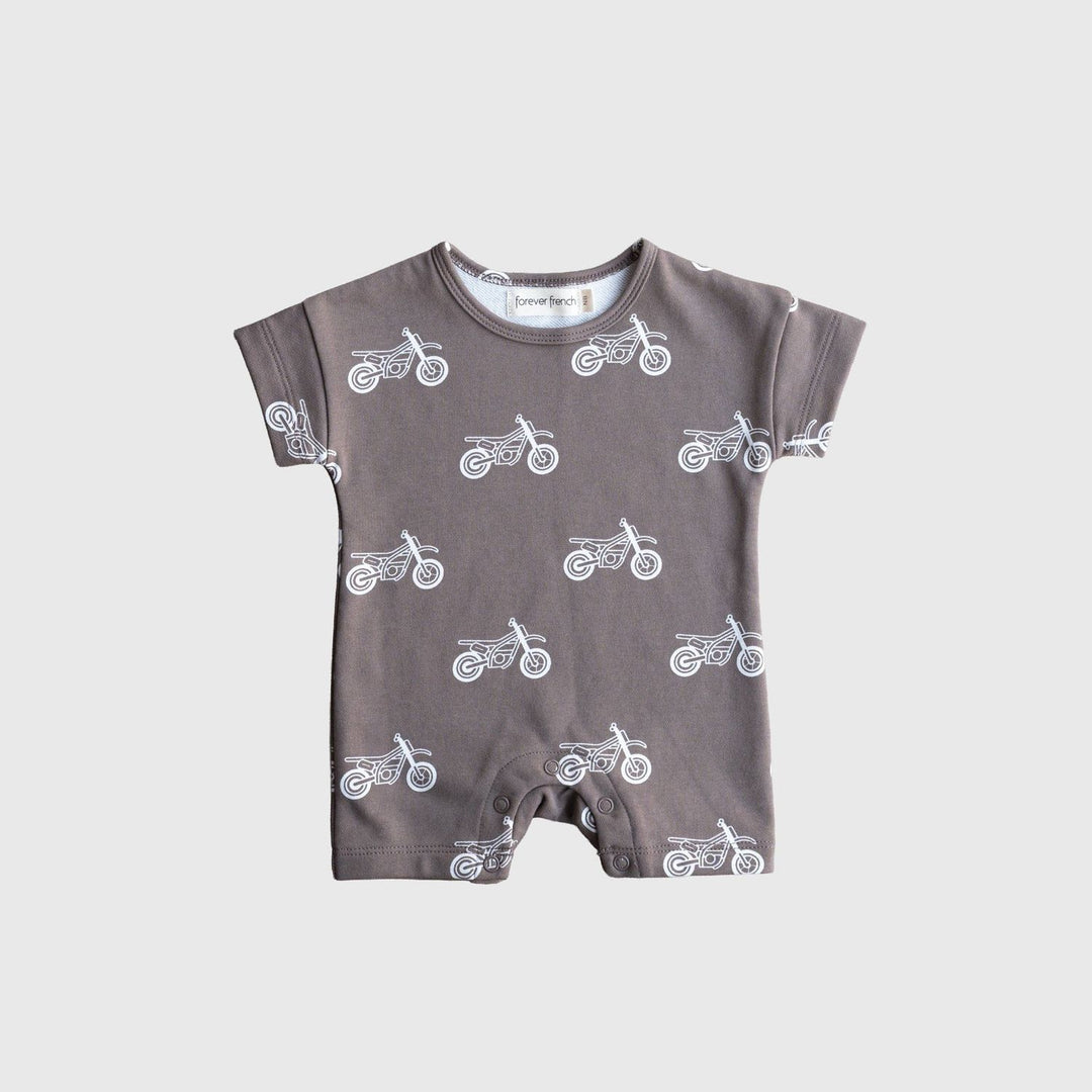 Forever French Terry Romper | Dirt Bike