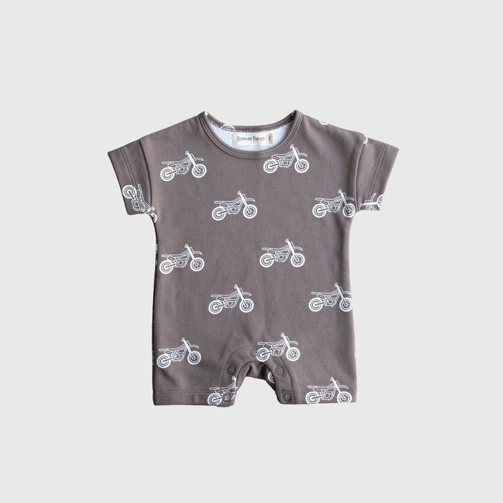 Forever French Terry Romper | Dirt Bike