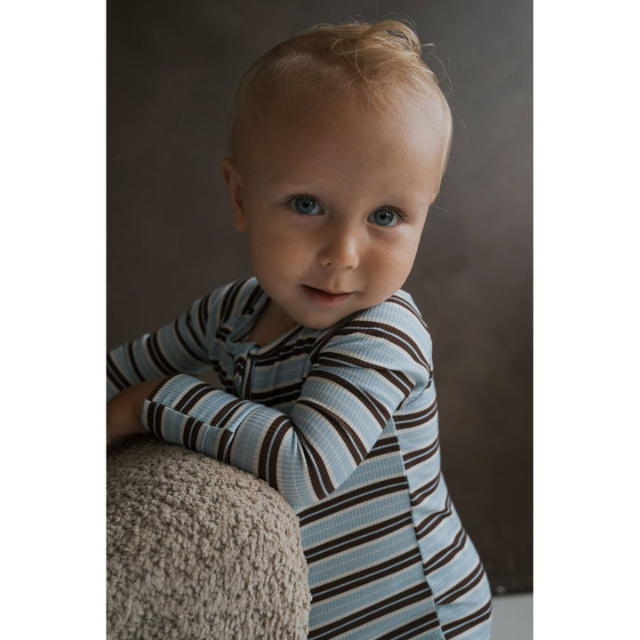 Forever French - Bamboo Zip Pajamas Dean Pajamas Forever French Baby