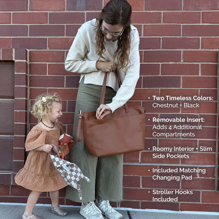 Parker Baby Willow Tote Diaper Bag Parker Baby Co