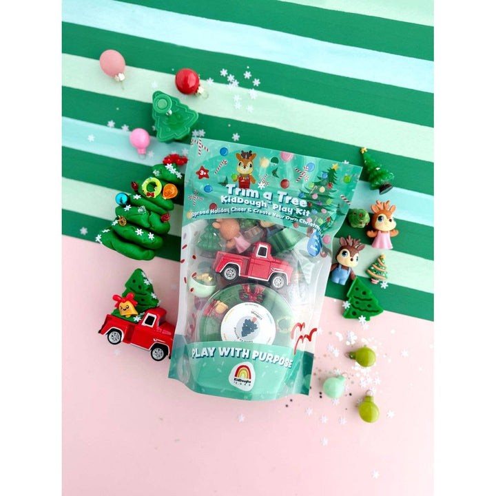 Earth Grown KidDough Trim a Tree KidDough Play Kit Clay/Dough EGKD