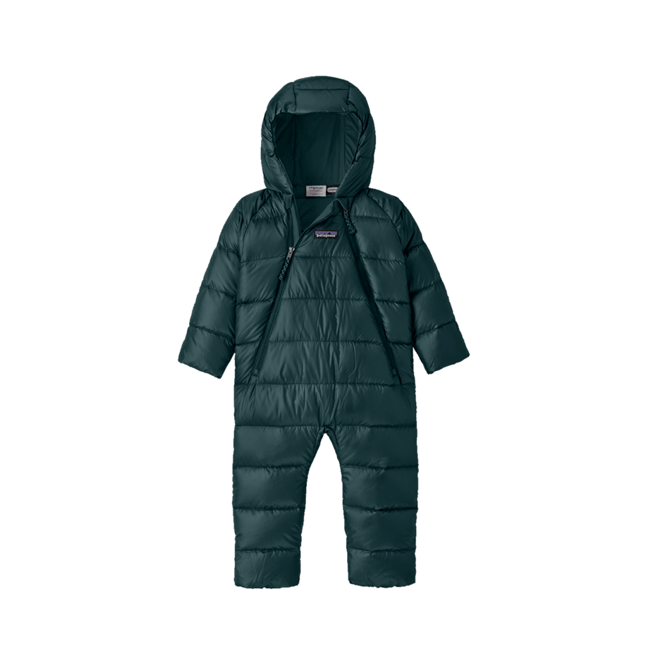 Fall 2025 Patagonia Infant Hi-Loft Down Sweater Bunting Childrens Bunting Patagonia Cascade Green NB
