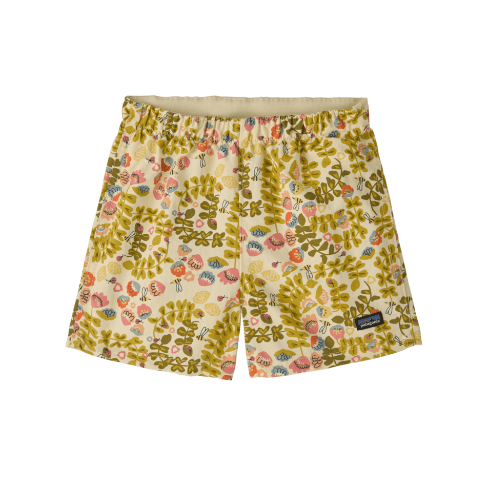 Spring 2025 Patagonia Baby Baggies Shorts Shorts Patagonia Buzzing- Buttercup Yellow 0-6M