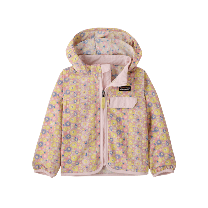 Patagonia Spring 2026 Baby Baggies Jacket Baby Jacket Patagonia Fruity Times- Quiet Violet 12M