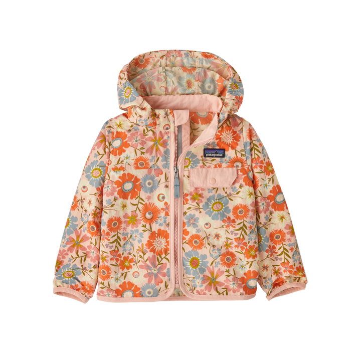 Spring 2025 Patagonia Baby Baggies Jacket Baby Jacket Patagonia Way Back- Sunlit Pink 12 Months