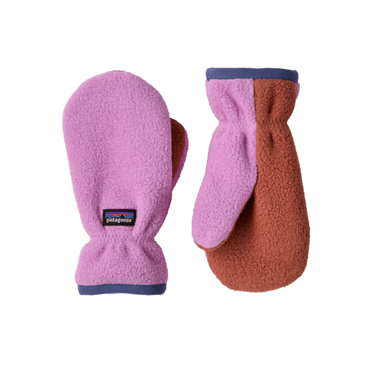 Fall 2025 Patagonia Baby Pita Pocket Mittens Gloves & Mittens Patagonia Brisk Purple 3 Months