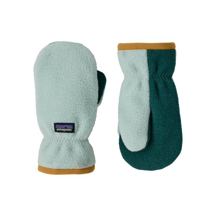 Fall 2025 Patagonia Baby Pita Pocket Mittens Gloves & Mittens Patagonia Virtually Blue 3 Months