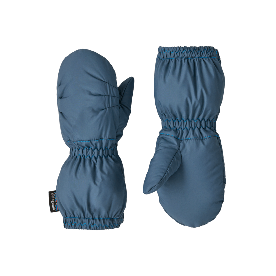 Fall 2025- Patagonia Baby Puff Mitts Gloves & Mittens Patagonia Uplift Blue 3 Months