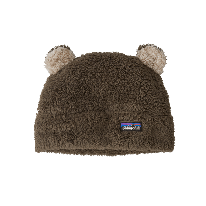Fall 2025- Patagonia Baby Furry Friends Hat Baby & Toddler Hats Patagonia Marlow Brown 3 Months