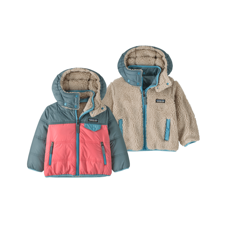 Fall 2026 Baby Reversible Tribbles Hoody Baby Jacket Patagonia Pickled Pink 6 months